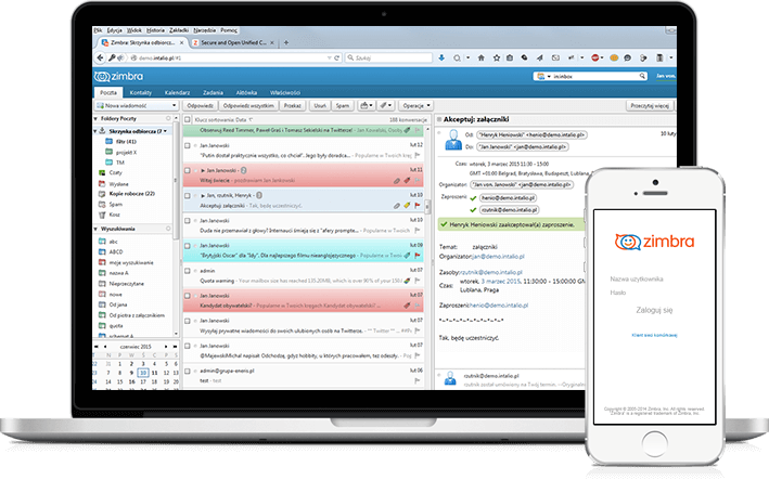 Open4Mail Zimbra Desktop & Mobile