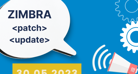 Zimbra patch 