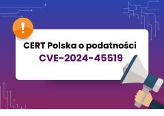 CERT Polska o podatności CVE-2024-45519 w Zimbrze