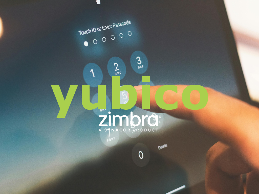 Yubico i Zimbra